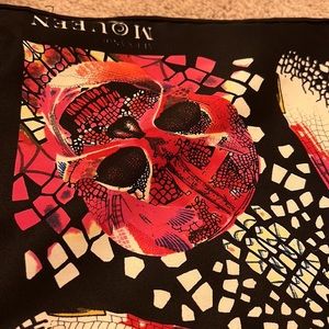Alexander McQueen 100% Silk Scarf